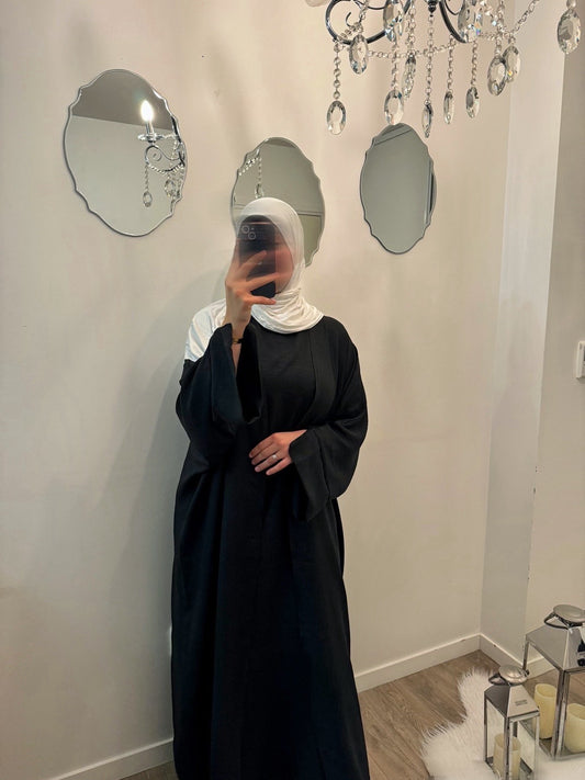 Abaya Hiba noir